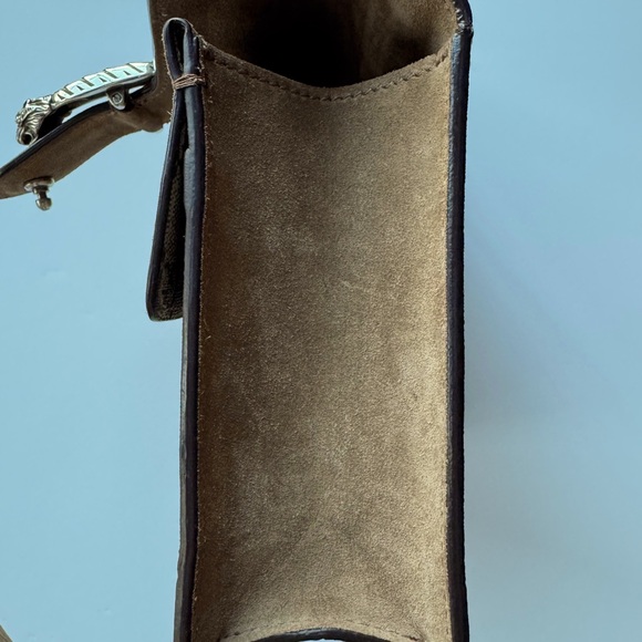 GG Supreme Monogram Mini Dionysus Shoulder Bag Taupe - Picture 4 of 12